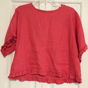 Cynthia Rowley linen shirt